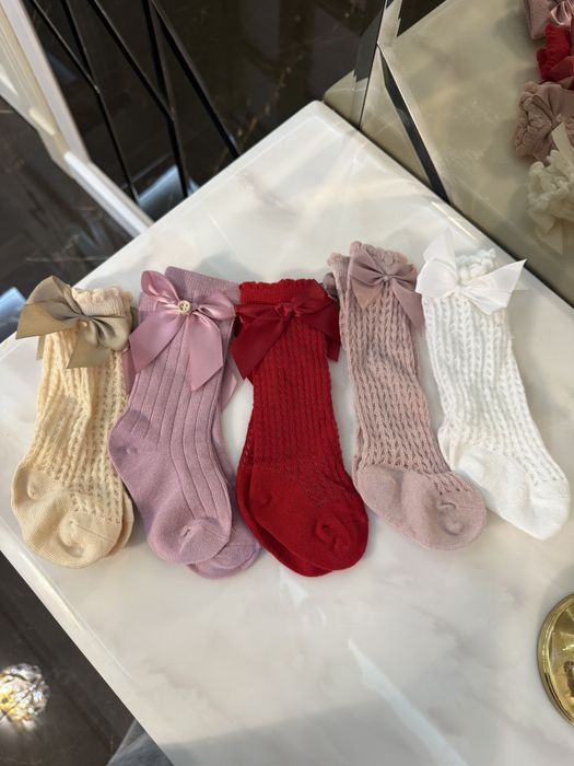 Гольфи, гетри, підколінки, підколінники на дівчинку 0-9місяцяв набір