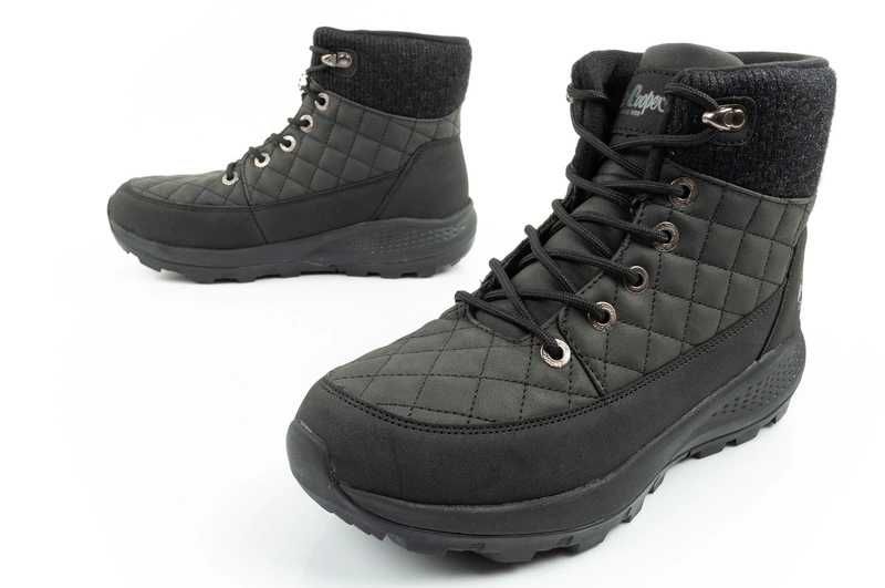 Lee Cooper zimowe trekkingowe ocieplane skóra ekologiczna r. 37-41