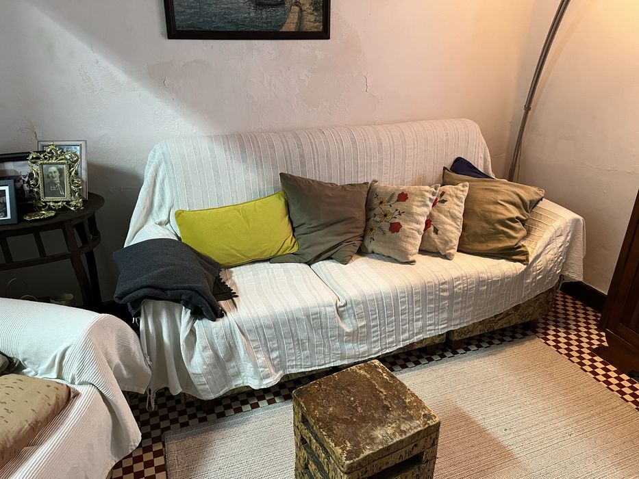 Sofá modular 3 lugares + poltrona