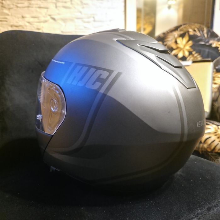 Kask HJC i90 szczękowy, rozm. [S 55-56], stan jak nowy, Pinlock