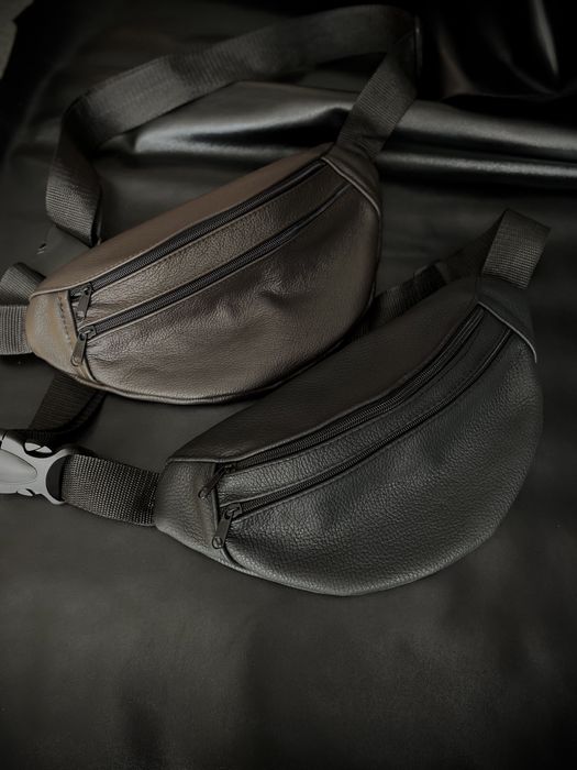 Сумка бананка шкіряна чоловіча. Сумка мужская кожаная. Сумка на пояс