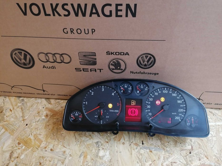 Quadrante painel instrumentos audi A4 B5 TDI com computador bordo LCD