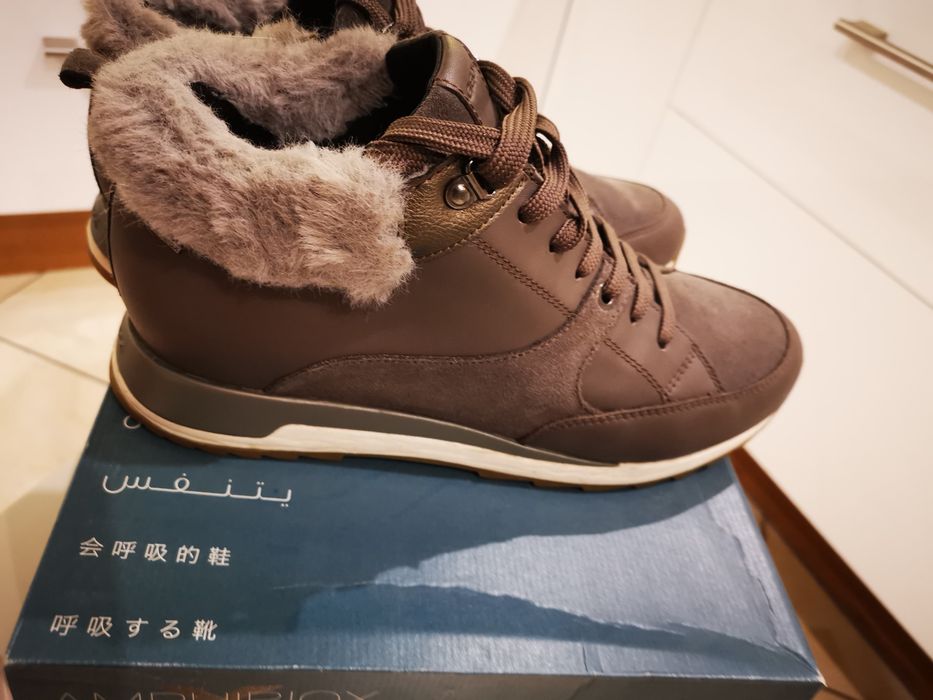 Buty ocieplane geox 41 z futerkiem