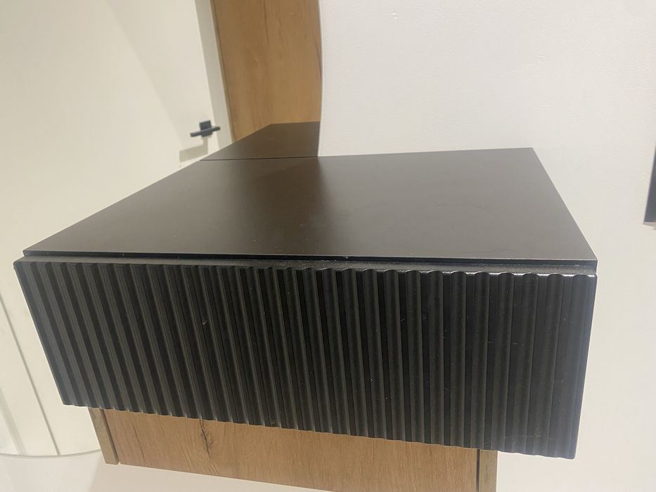 Szafka nocna wisząca stolik wiszący czarny