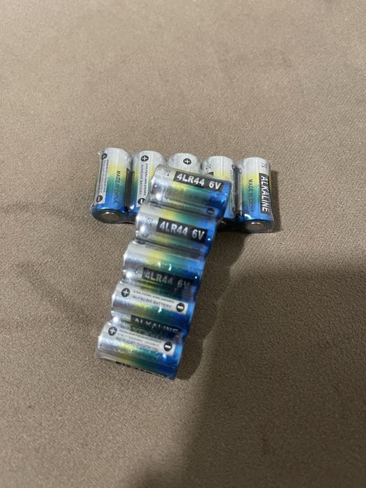 Pilha 4LR44 6V novas