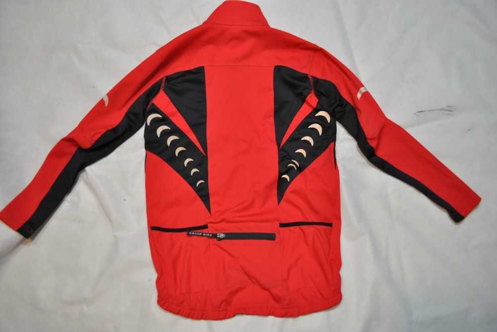 CRANE  BIKE S kurtka męska softshell rowerowa przeciwwiatrowa i6v