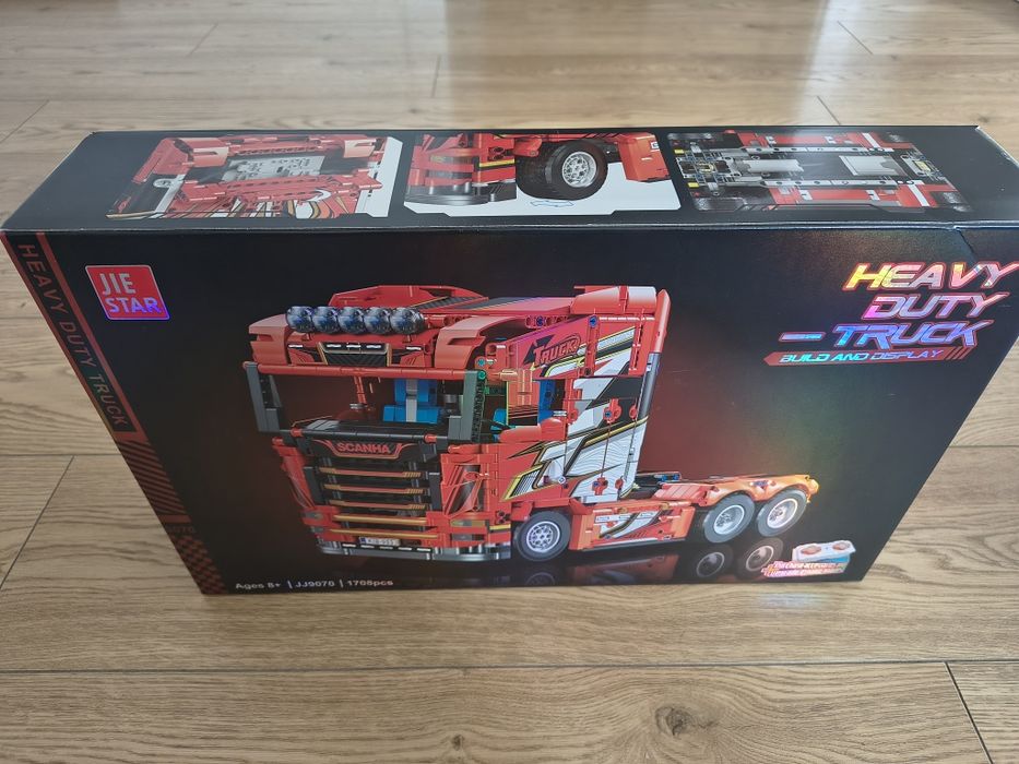 Klocki Lepin/JieStar Ciężarówka Scania 1708 elementów
