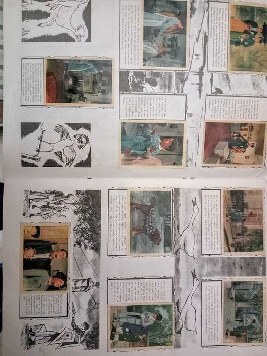 mary poppins- caderneta de cromos, completa, 1966