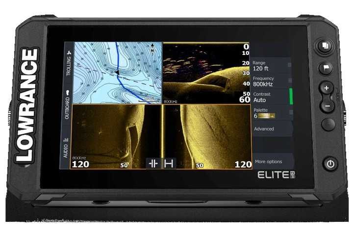 Echosonda Lowrance ELITE FS- 7" z przetwornikiem ACTIVE IMAGING 3w1