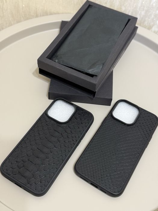 Чохол на iPhone Apple 14 Pro Max. Натуральна шкіра пітона