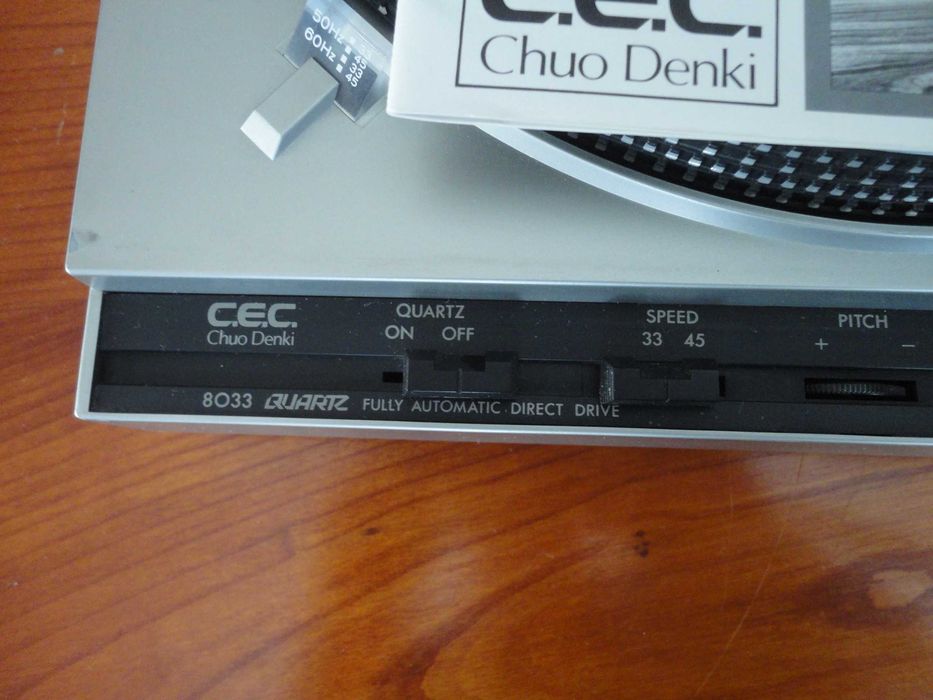 Gramofon CEC 8033 Chuo Denki