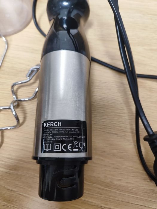 Blender Kerch 

•	Dwa przyciski - tryb normalny oraz TURB