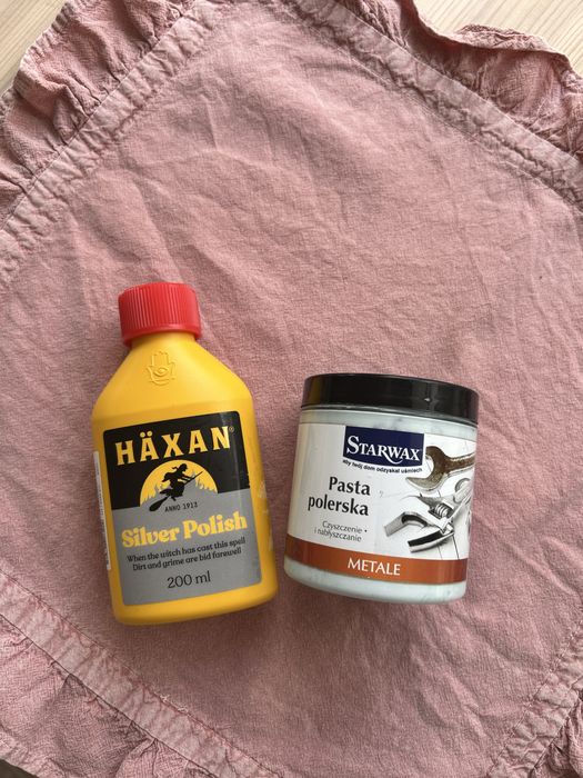 Pasty polerskie do sreber Starwax i Häxan