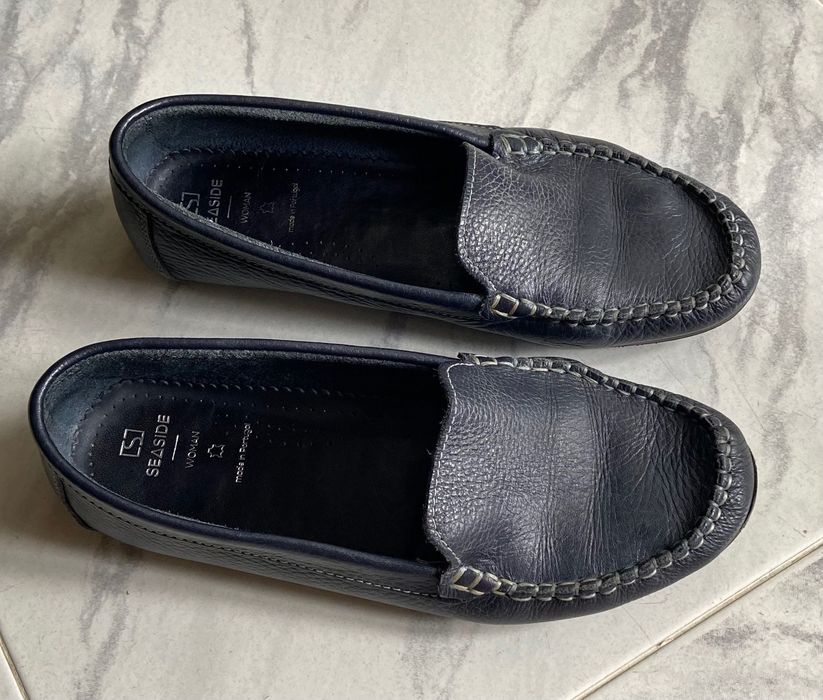 Sapatos de senhora, azuis, nº 40