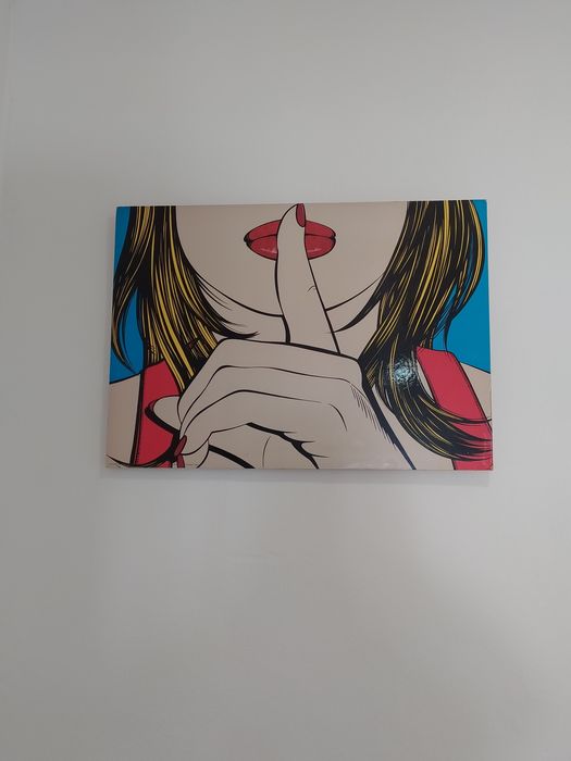 Quadro com as medidas 70*50cm
