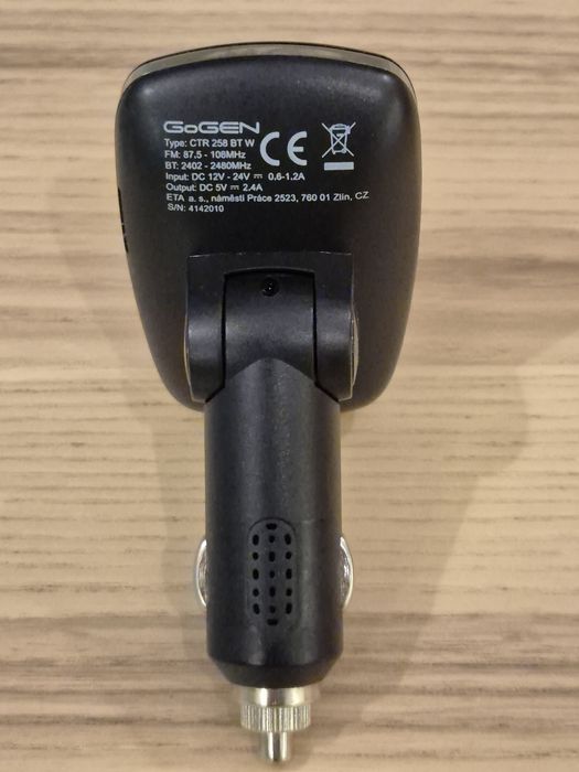 Transmiter FM GoGEN CTR258BTW do samochodu