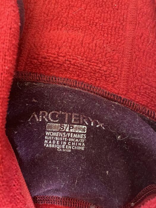 зіп світер arc’teryx