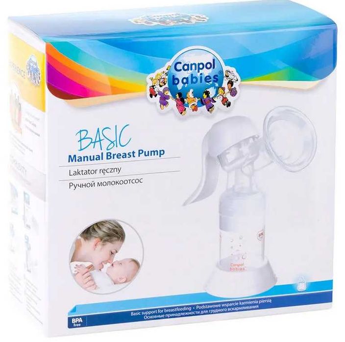 Laktator ręczny Canpol babies Basic