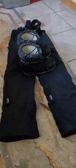 Spodnie narciarskie10lat +buty33