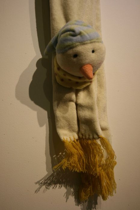 Cachecol c/ Boneco de Neve