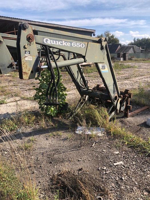 Кун для МТЗ! Швидкознімний фронтальний навантажувач Quicke 650