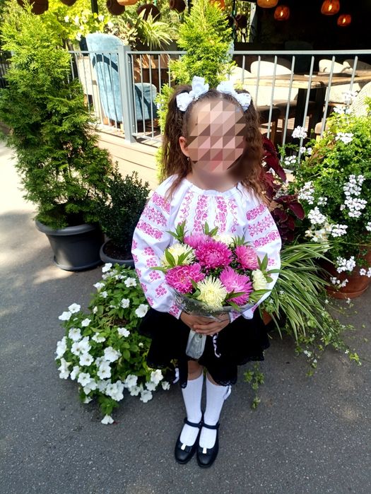 Вишиванка для дівчинки 134 см