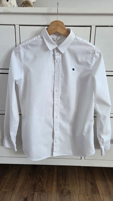 Koszula biała chłopięca 158 (13Y) Cocodrillo