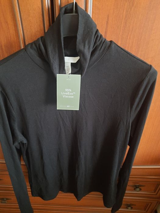 Golf czarny h&M rozmiar m nowy