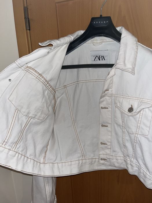 Casaco branco ZARA