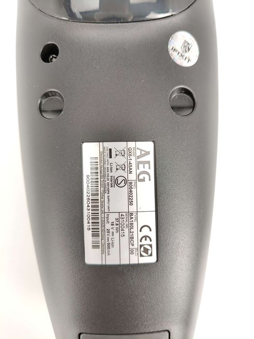 Odkurzacz pionowy AEG QX6145AN czarny, 27 W, 79 dB