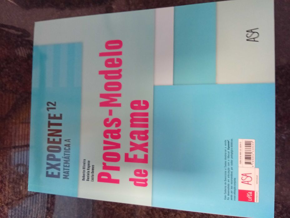 Livros de exercícios de matemática A