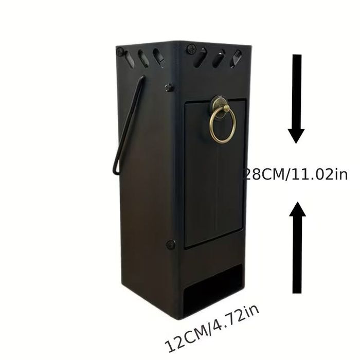 PIEC RAKIETOWY KOZA Piecyk Ogrzewanie na Drewno Przenośne Awaryjne