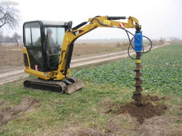 usługi minikoparką wiertnica odwodnienia drenaże wywóz gruzu,  Młot