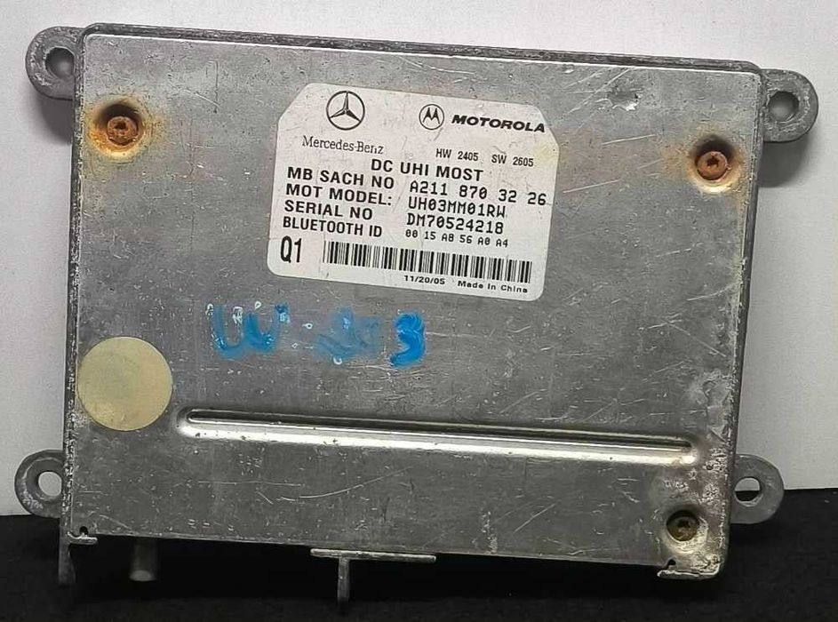 Módulo Bluetooth A2118703226 - MERCEDES-BENZ E-CLASS