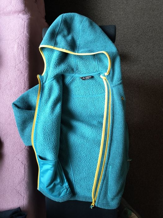 Ciepły polar dziecięcy z kapturem Vaude unisex
