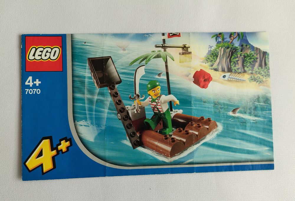 Lego Pirates 7070, tylko instrukcja