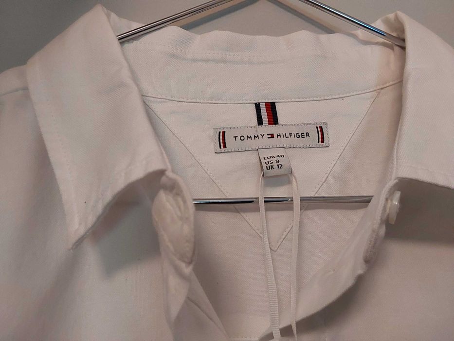 Camisa Senhora Tommy Hilfiger Branca.