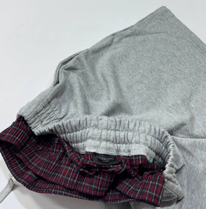 шорты Balenciaga boxer grey shorts