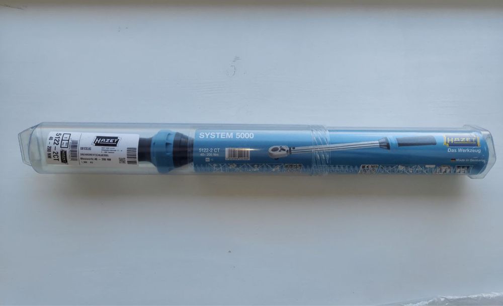 Динамометрический ключ Hazet 5122-2 CT  40-200 Нм, 1/2"