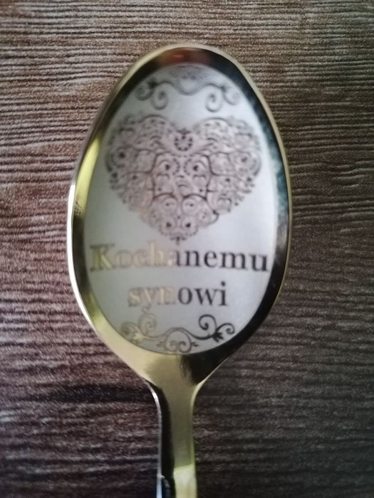 Łyżeczka z grawerem kochanemu Synowi
