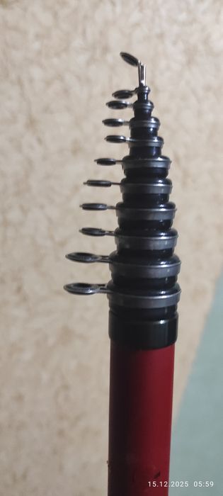 Продам карбон удочка 6,4 м