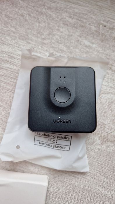 UGREEN HDMI Switch 4K 60Hz двонаправлений перемикач сплітер PS5 MacBook новий