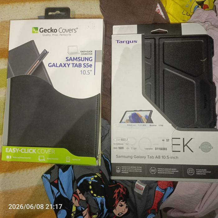 Targus/gecko  pancerne etui (1.5m) Samsung tablet