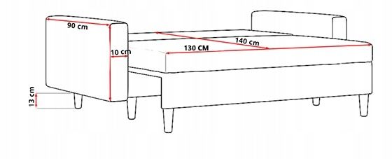 Sofa Bellis butelkowa zieleń