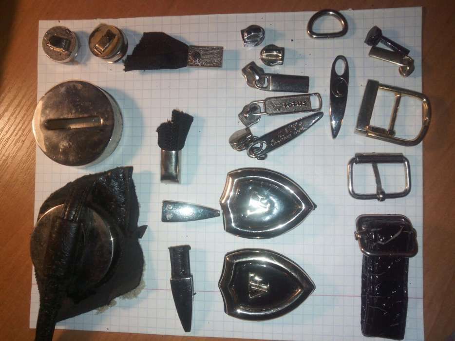 Фурнитура для изготовления и ремонта кожгалантереи