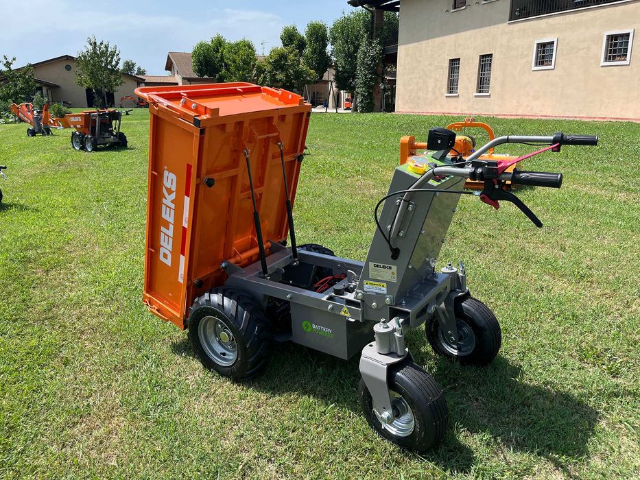 Mini Dumper elétrico 1000W - XE500F - caixa basculante manual 500kg