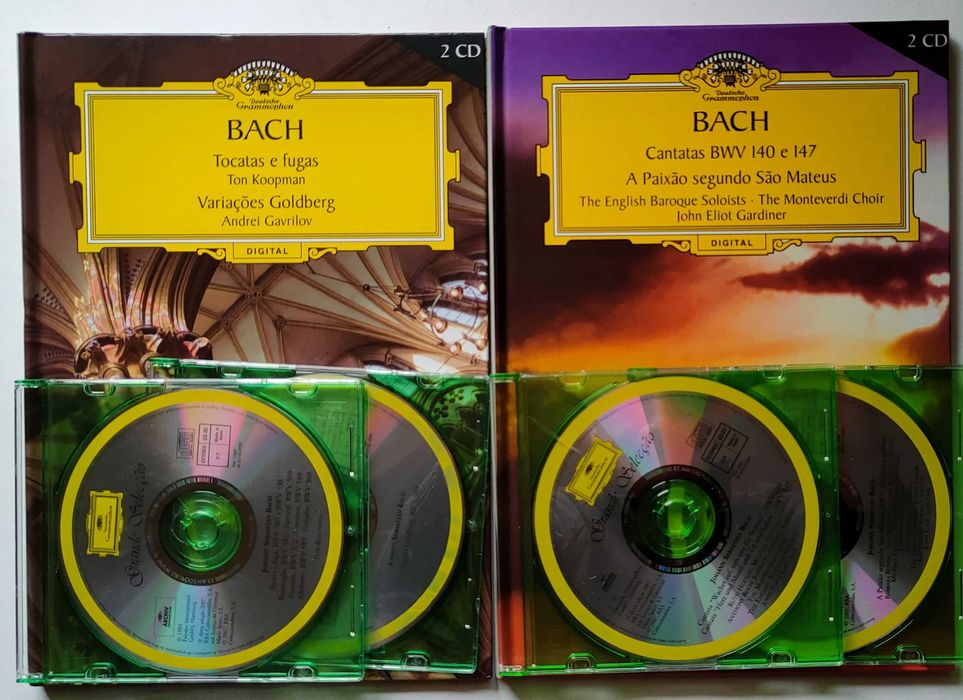 Coleção completa 40 livros+80cds Deutsche Grammophon