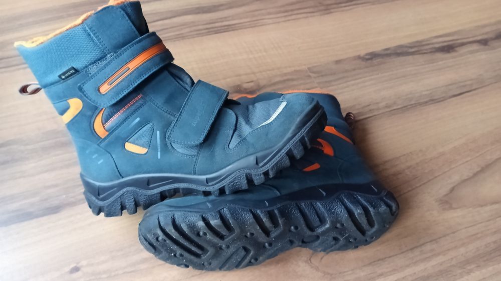 Buty zimowe zima goratex Superfit r.40 na rzepy