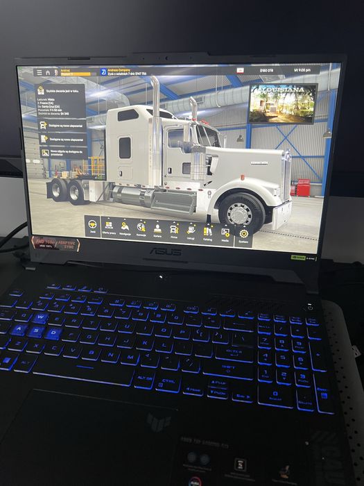 Laptop gamingowy Asus tuf gaming A15 FA507NU stan idealny