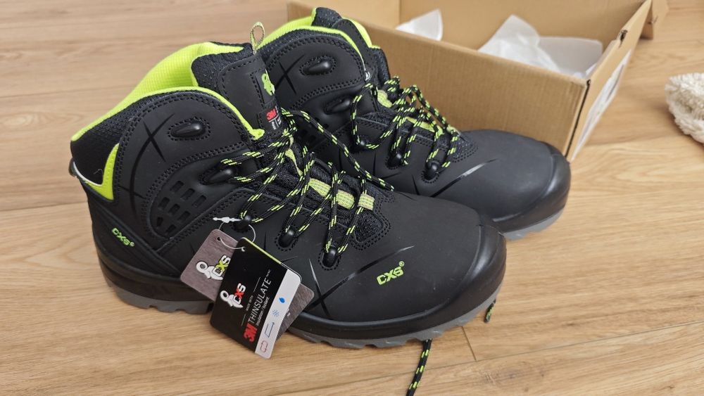 Nowe buty robocze CXS Universe Satellite S3 | Rozmiar 43 | BHP, Skóra